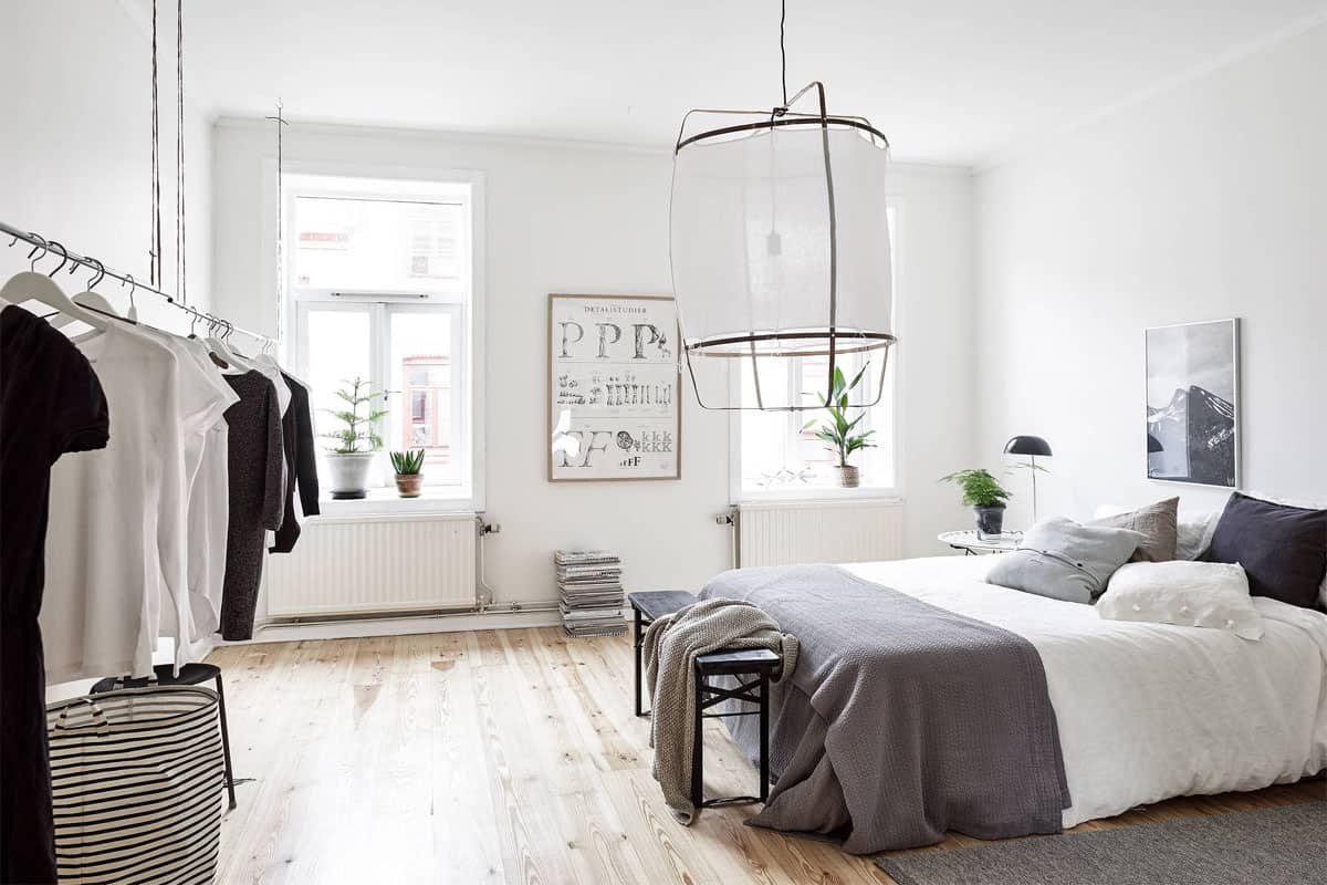 Decor phòng ngủ tối giản tạo cảm giác dễ chịu cho người dùng