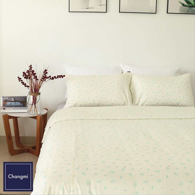 Hướng dẫn cách gấp ga giường đơn giản và đẹp nhanh chóng tại nhà 3 Ga bọc nệm bằng vải Modal từ thương hiệu Changmi Bedding