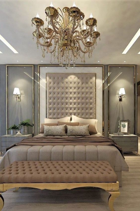 5+phong cách chọn chăn ga gối đệm cưới đẹp cho đêm tân hôn 4 Thiết kế sang trọng với những điểm nhấn trang trí nội thất cầu kỳ, chi tiết