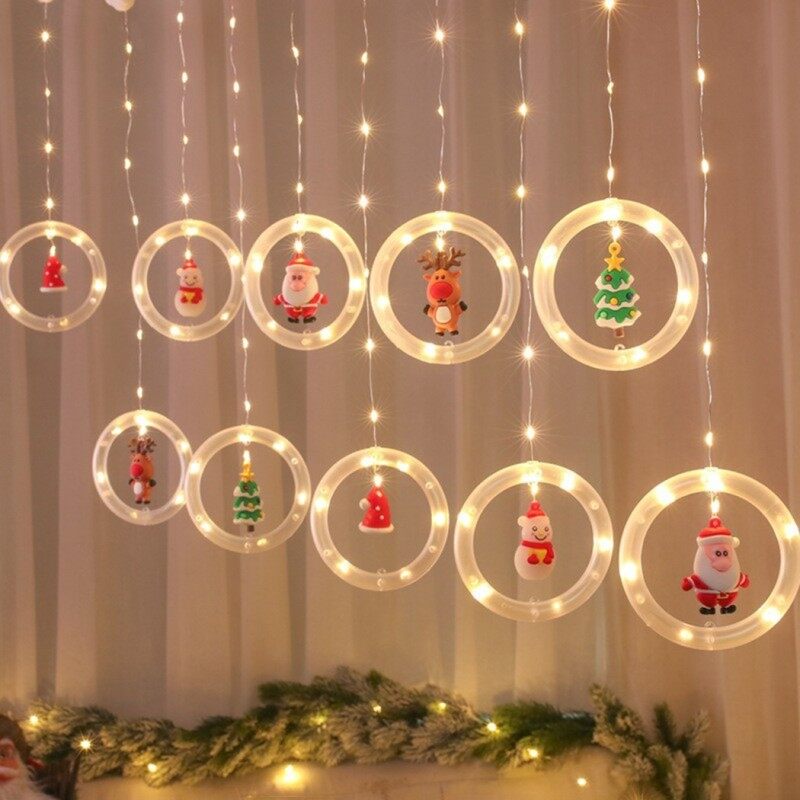 Ý tưởng trang trí phòng Noel đơn giản nhưng vô cùng ấn tượng 3 Các loại đèn led với hình thù đặc sắc phù hợp trang trí phòng ngủ Noel