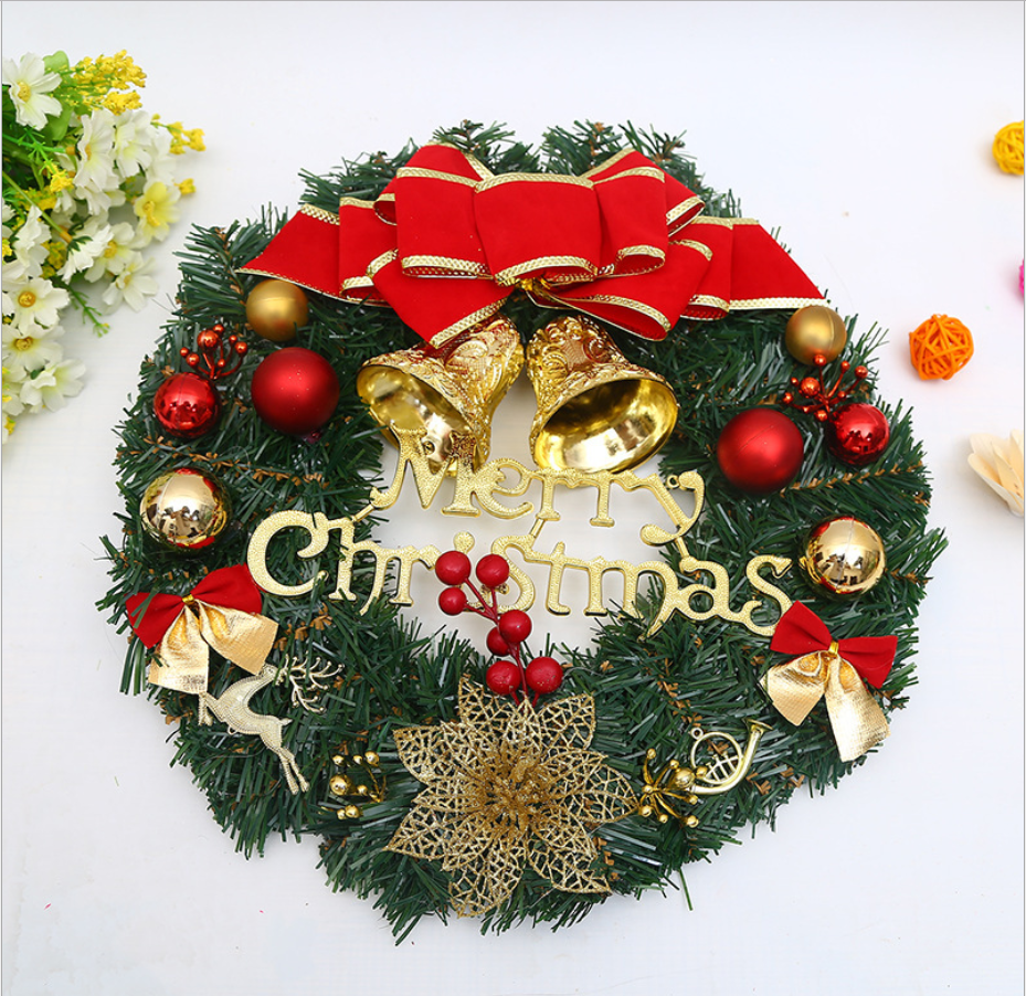 Ý tưởng trang trí phòng Noel đơn giản nhưng vô cùng ấn tượng 14 Sử dụng vòng nguyệt quế để trang trí phòng Noel đẹp lung linh nhất