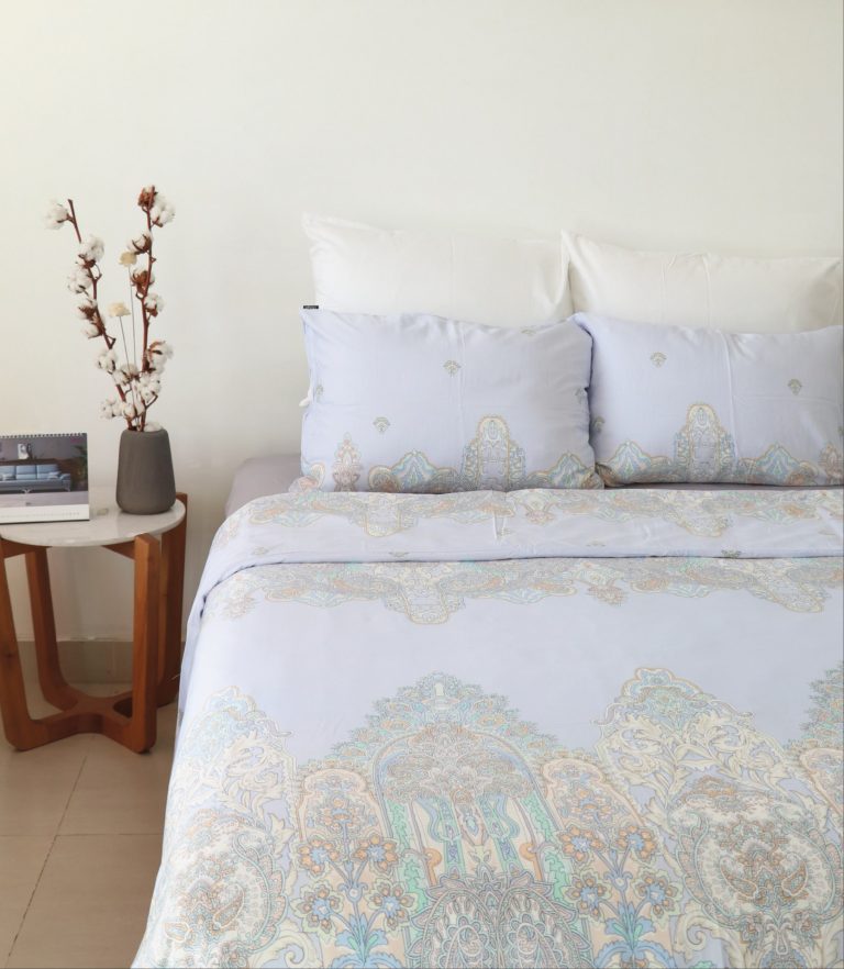Thiết kế của bộ chăn ga lụa Tencel bền đẹp và cao cấp tại Changmi