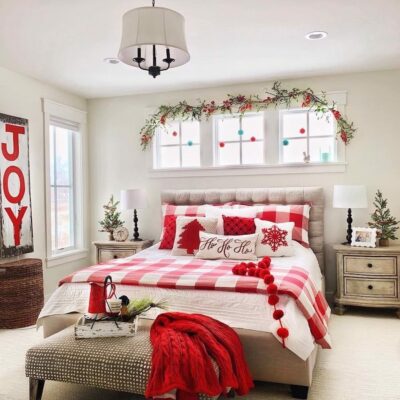 Ý tưởng trang trí phòng Noel đơn giản nhưng vô cùng ấn tượng