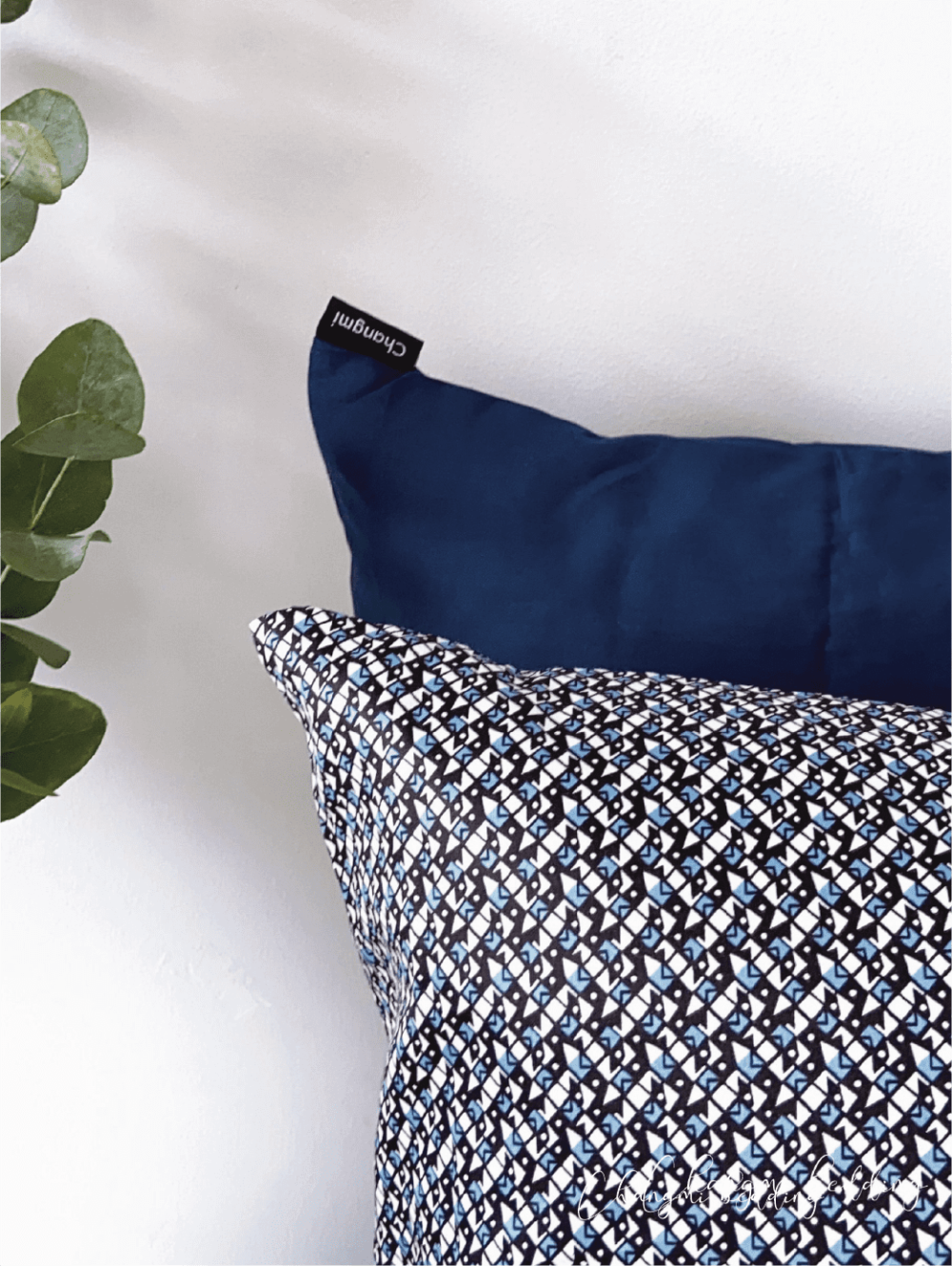 Bộ chăn ga 5 món 100% Cotton Satin tự nhiên CM1032 - Ảnh 3