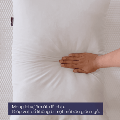 Gối gòn nâng đỡ vai cổ Changmi Bedding