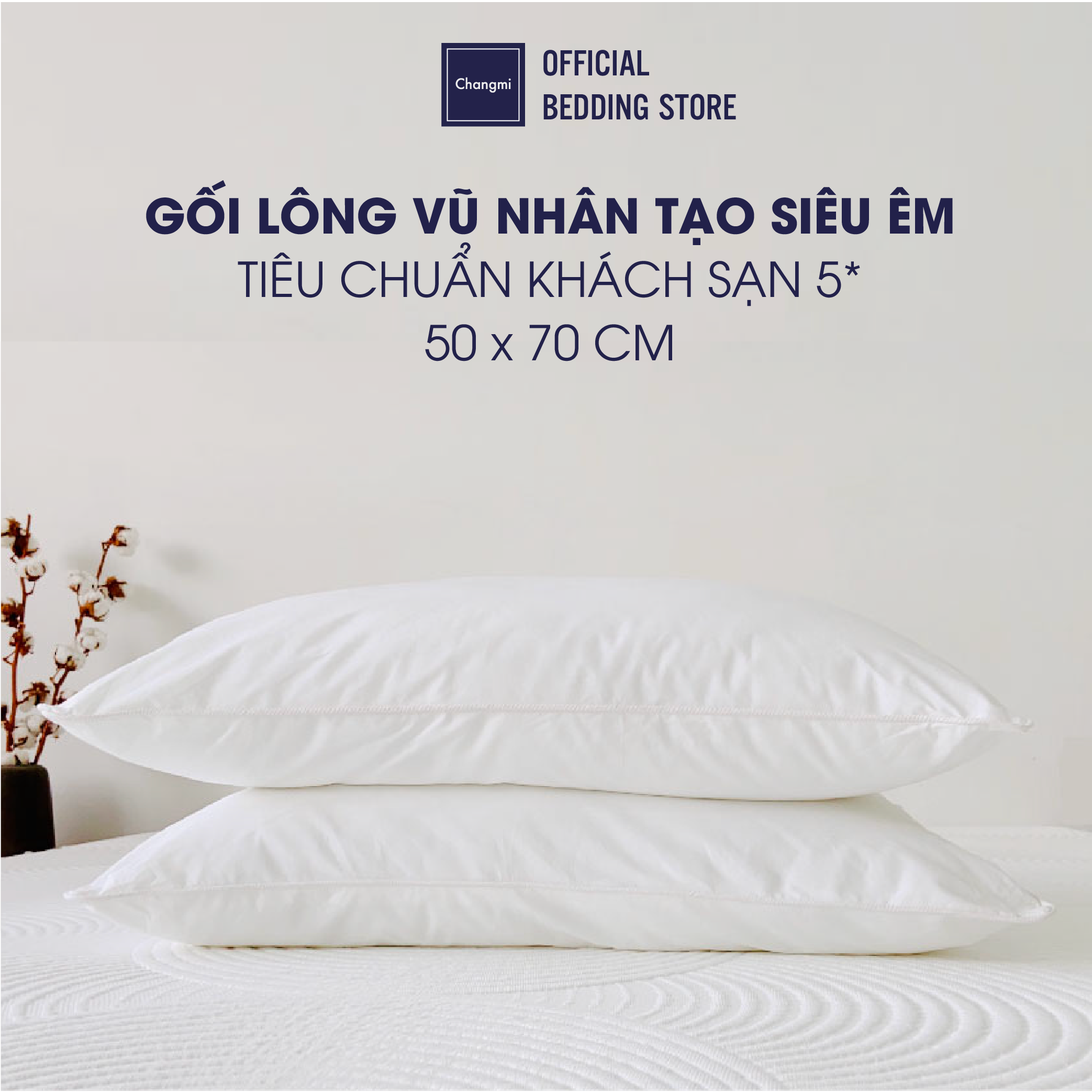 Ruột gối Microfiber