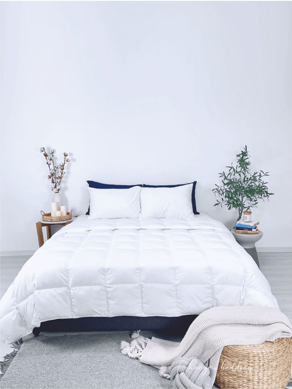 Ruột chăn lông vũ nhân tạo Microfiber siêu êm - Hình ảnh 3