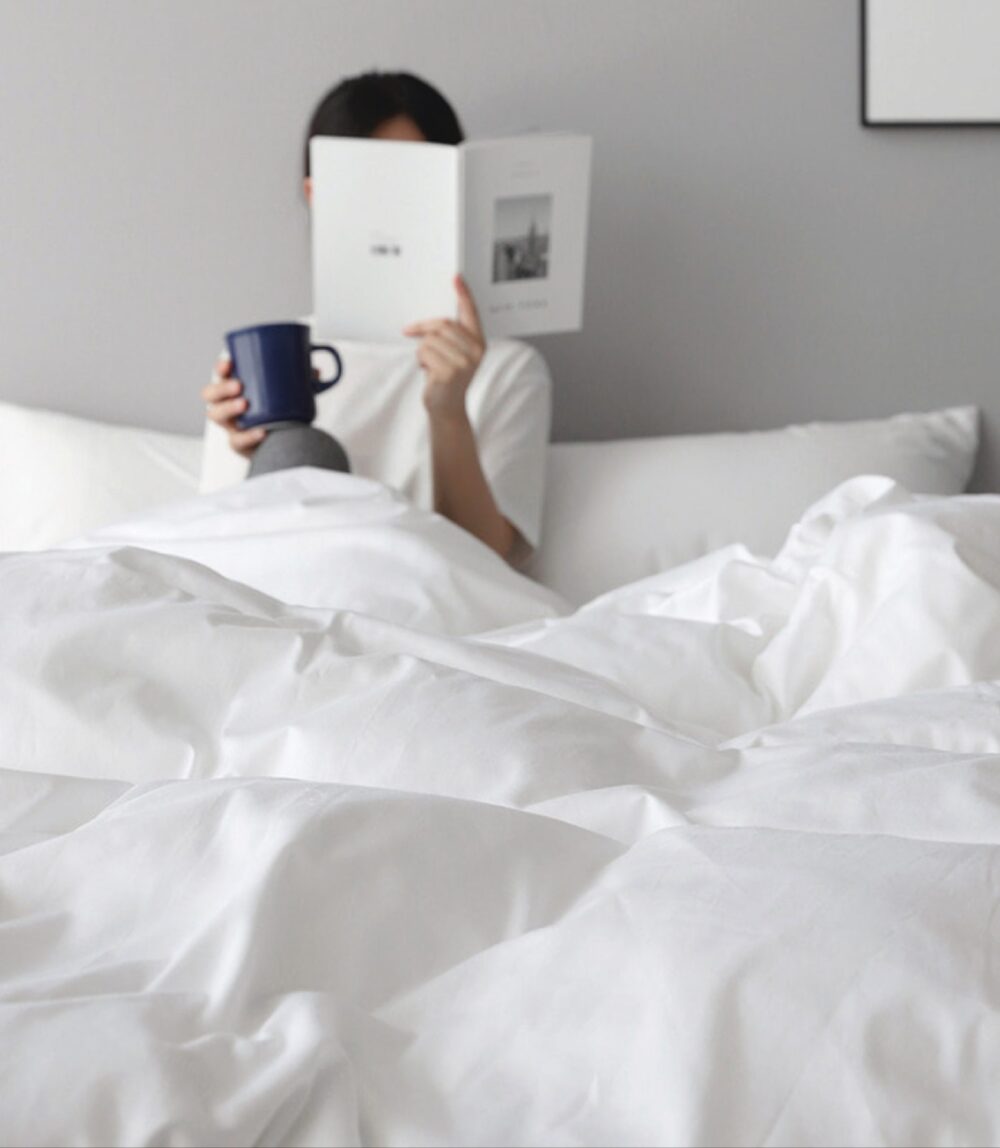 Cotton Sateen 400 TC Flat Bedsheet - Ảnh 2