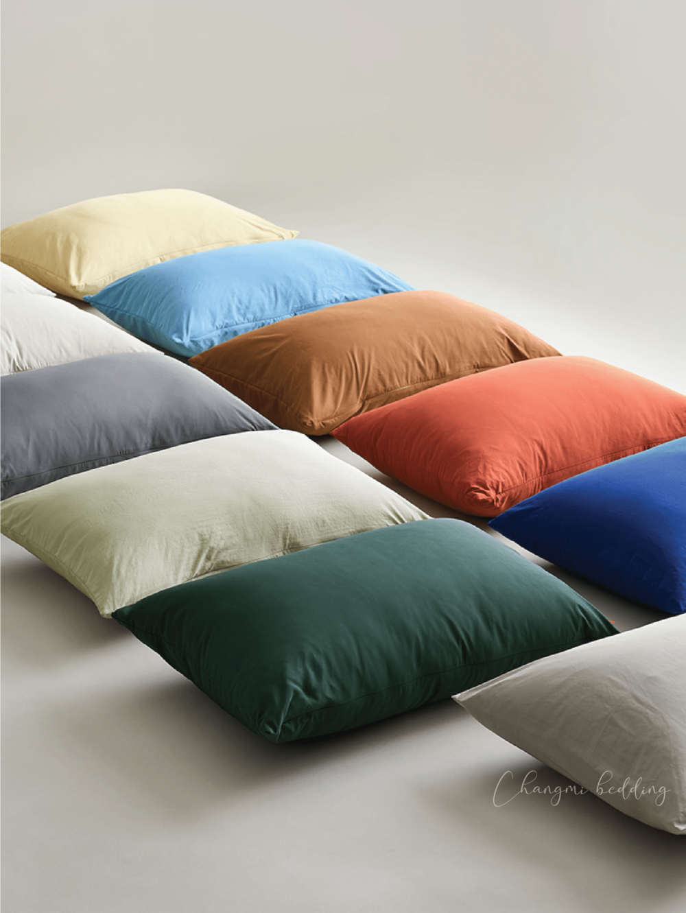 Vỏ gối 100% Cotton Sateen Hàn Quốc 50x70cm (1 cặp) - Hình ảnh 2