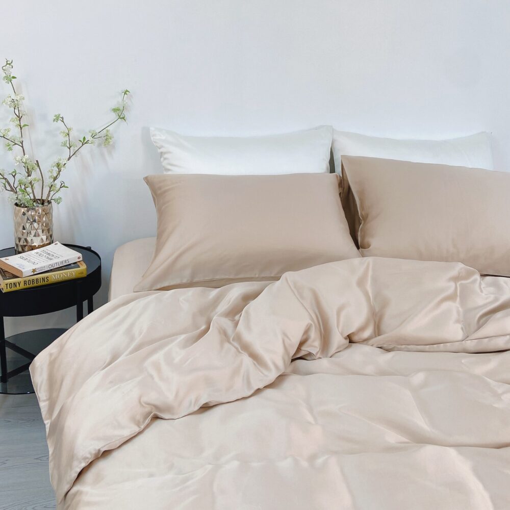 Bộ 5 món TENCEL™ Châu Âu cao cấp - Beige - Ảnh 4