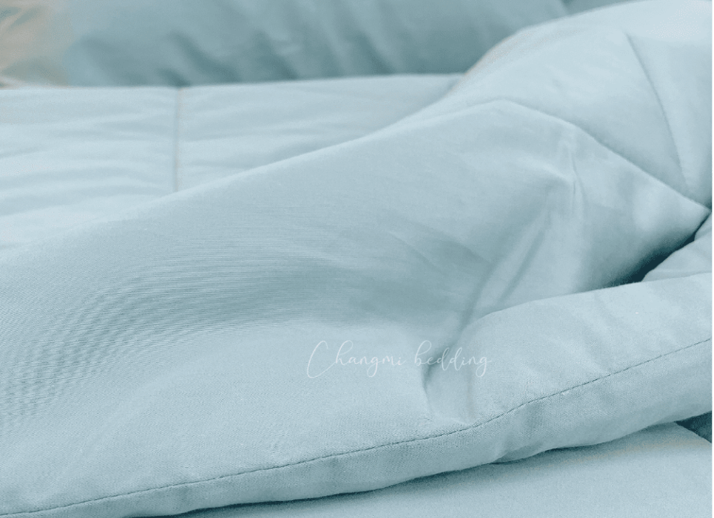 Chăn hè mềm mại Cotton Sateen màu G73 - Hình ảnh 3