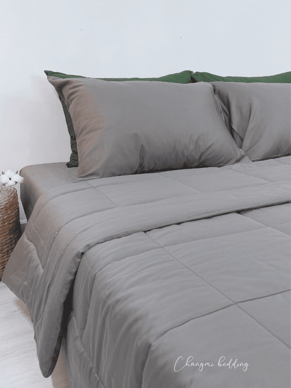 Bộ Chăn Ga Cotton Sateen Siêu Mềm Mịn G40 - Hình ảnh 3