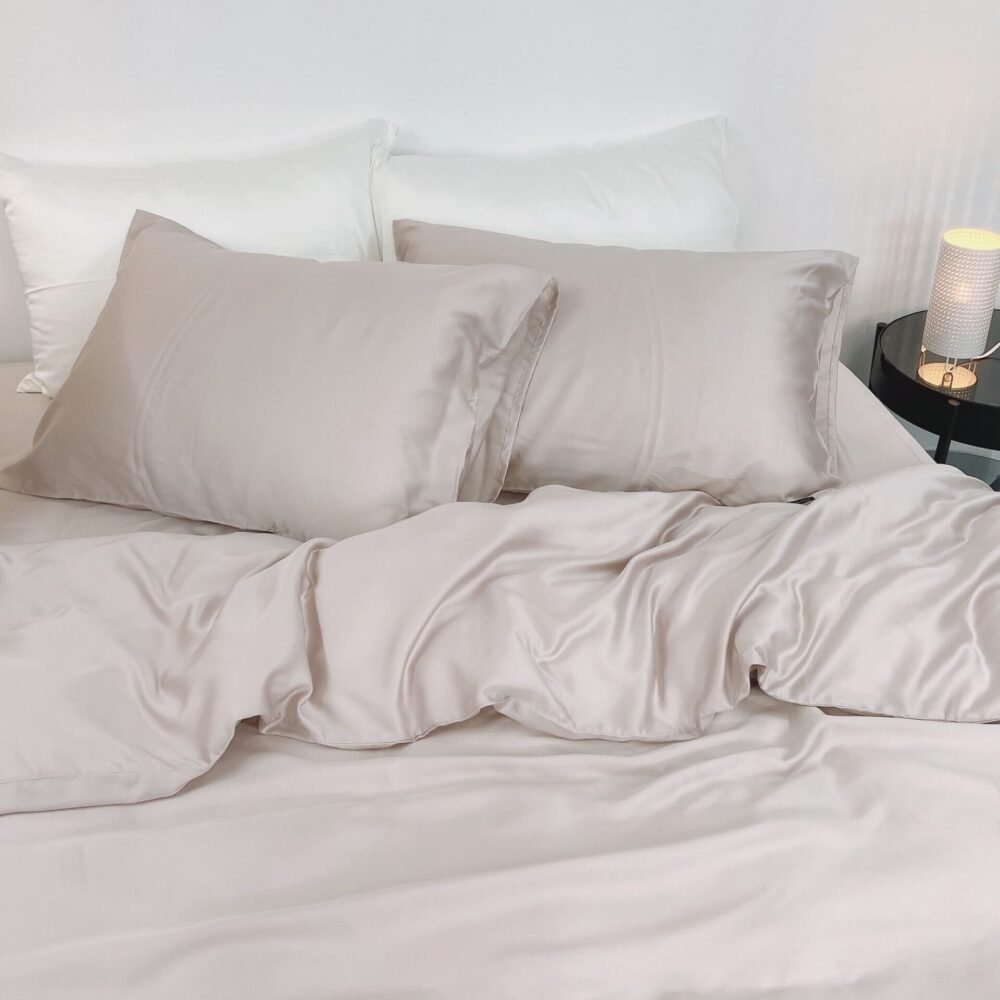 Bộ 4 món TENCEL™ Châu Âu cao cấp – Hồng Nude - Image 3