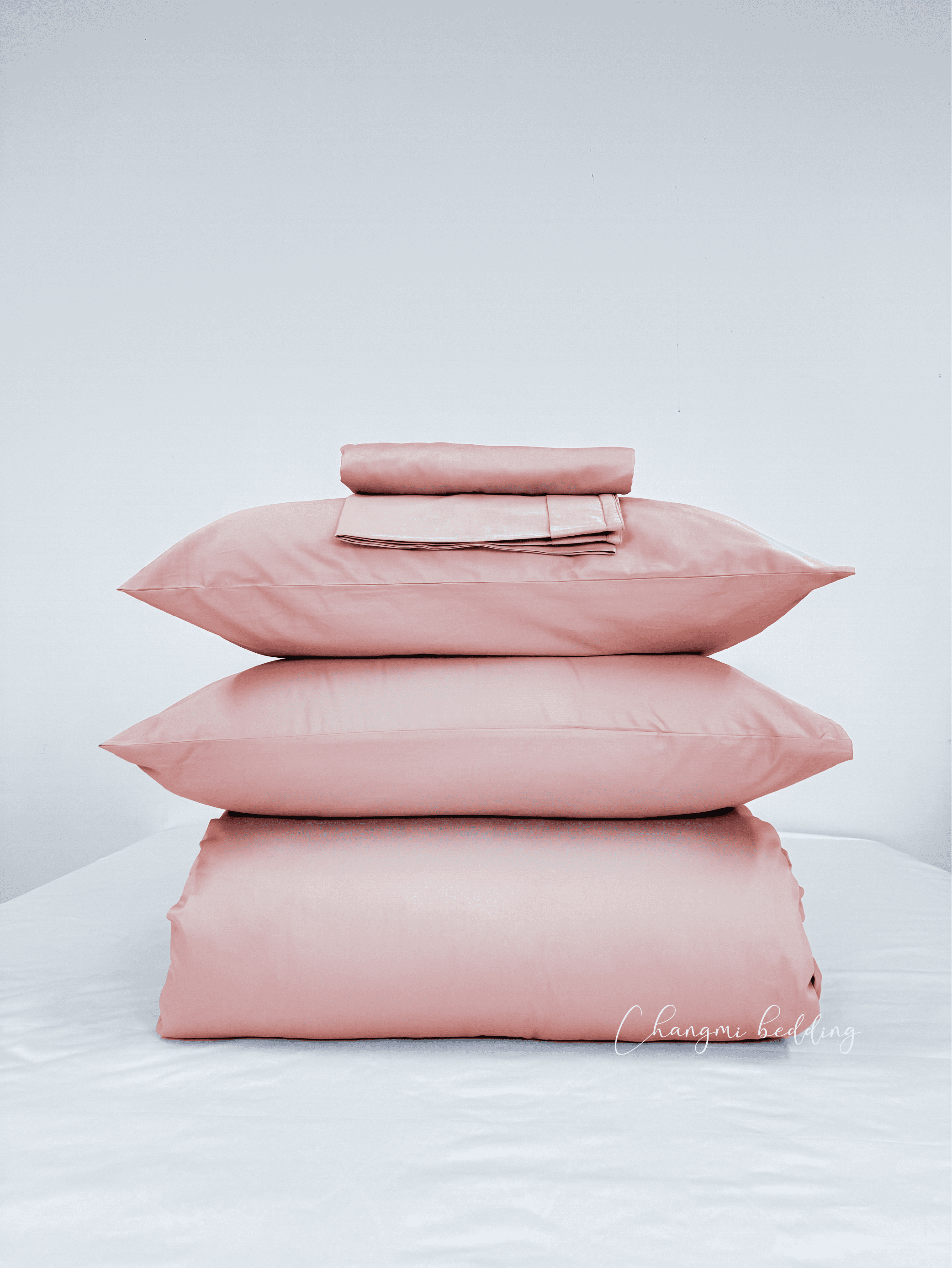 Bộ Chăn Ga Cotton Sateen Siêu Mềm Mịn G106-5Món