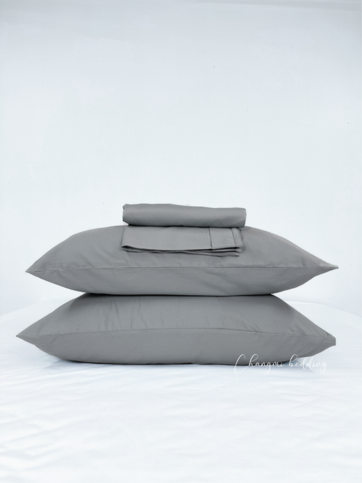Bộ Chăn Ga Cotton Sateen Siêu Mềm Mịn G40 - 4 Món