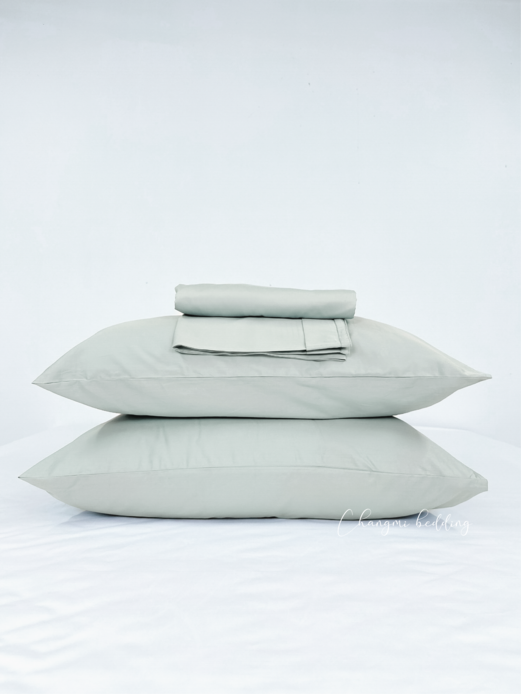 Bộ Chăn Ga Cotton Sateen Siêu Mềm Mịn G73 - 4 Món