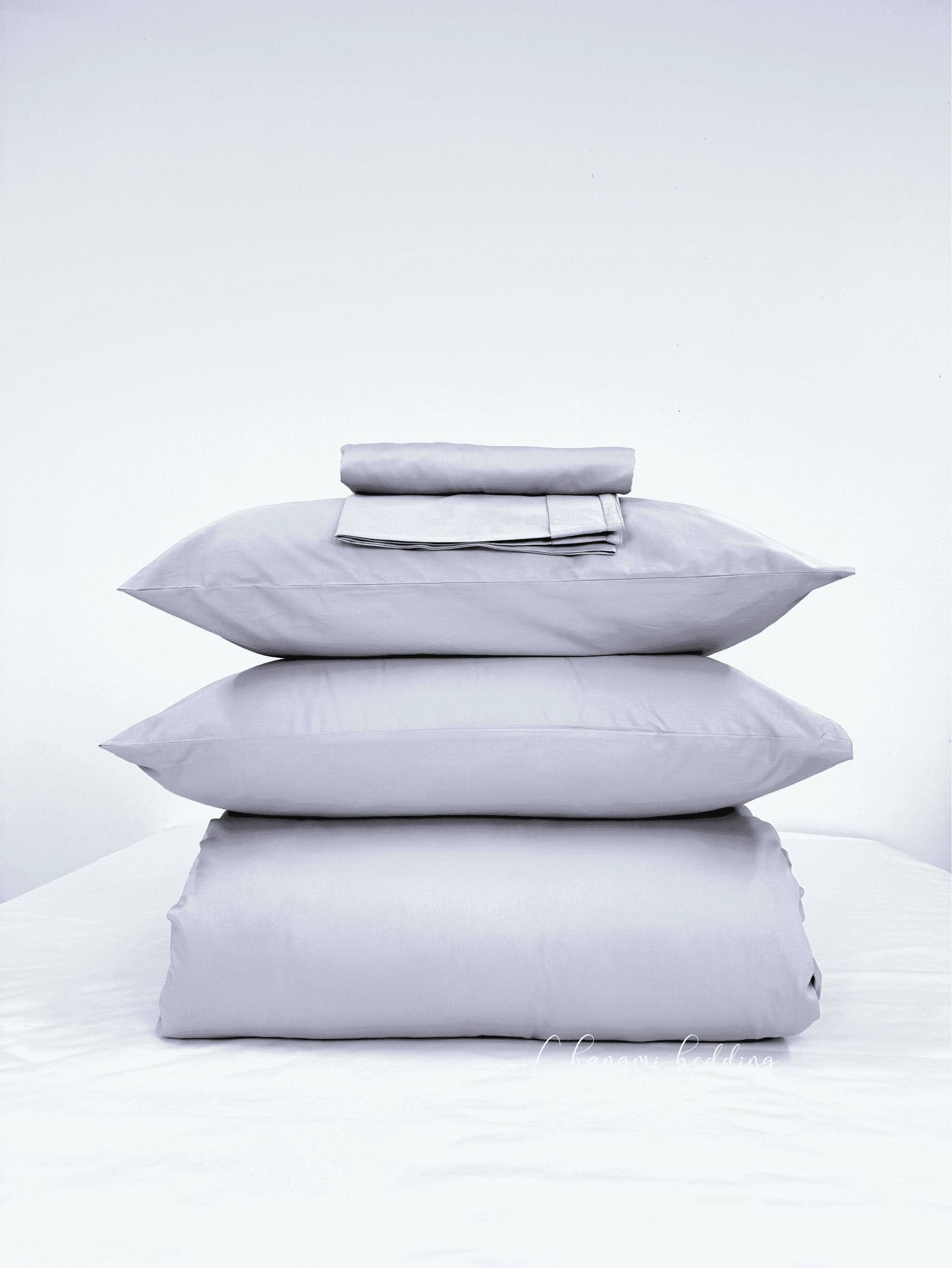 Bộ Chăn Ga Cotton Sateen Siêu Mềm Mịn G94-5 Món