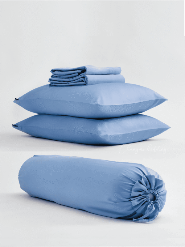 Bộ 5 món TENCEL™ Châu Âu cao cấp - Xanh Biển
