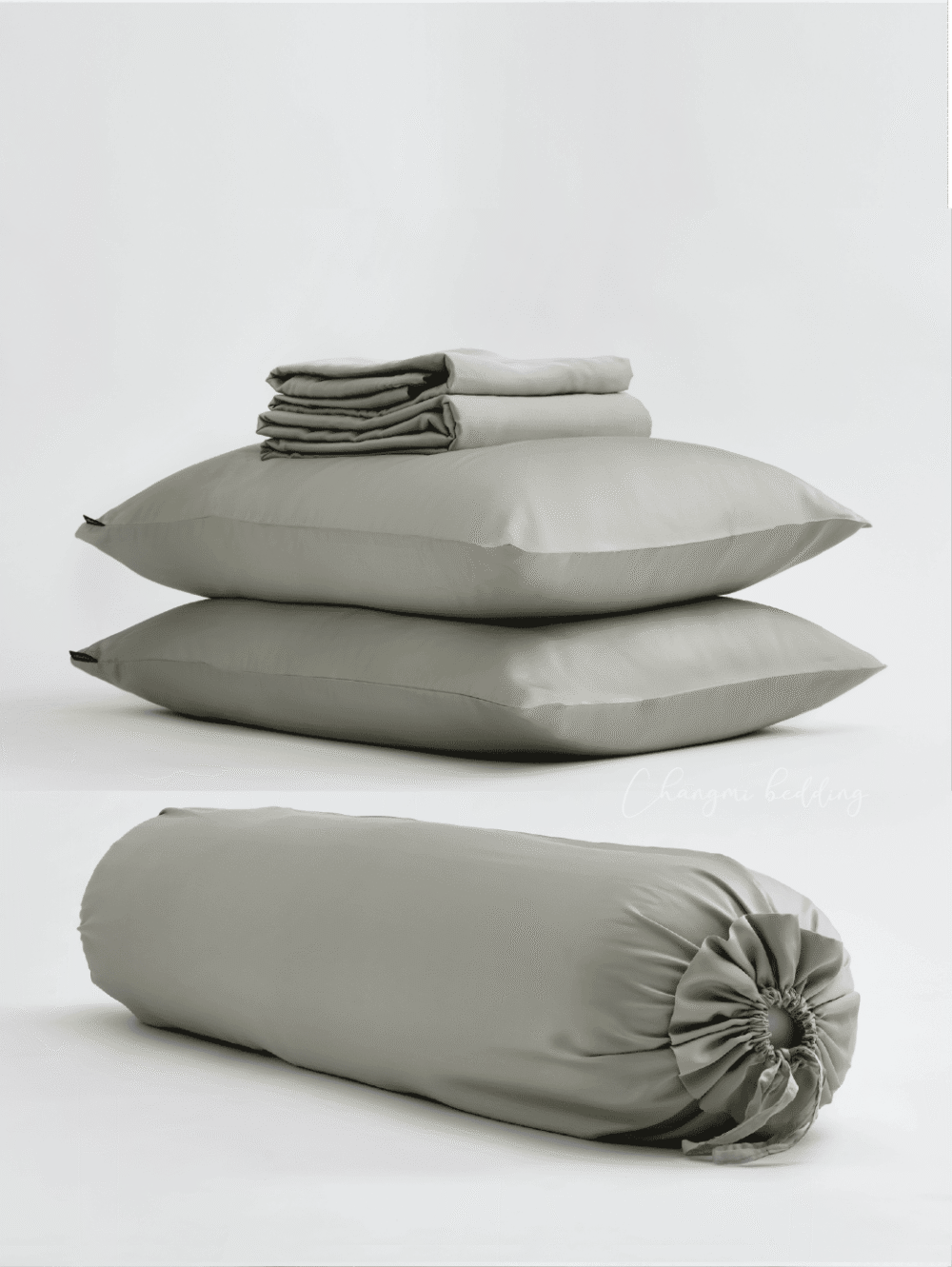Bộ 5 món TENCEL™ Châu Âu cao cấp - Xanh Olive