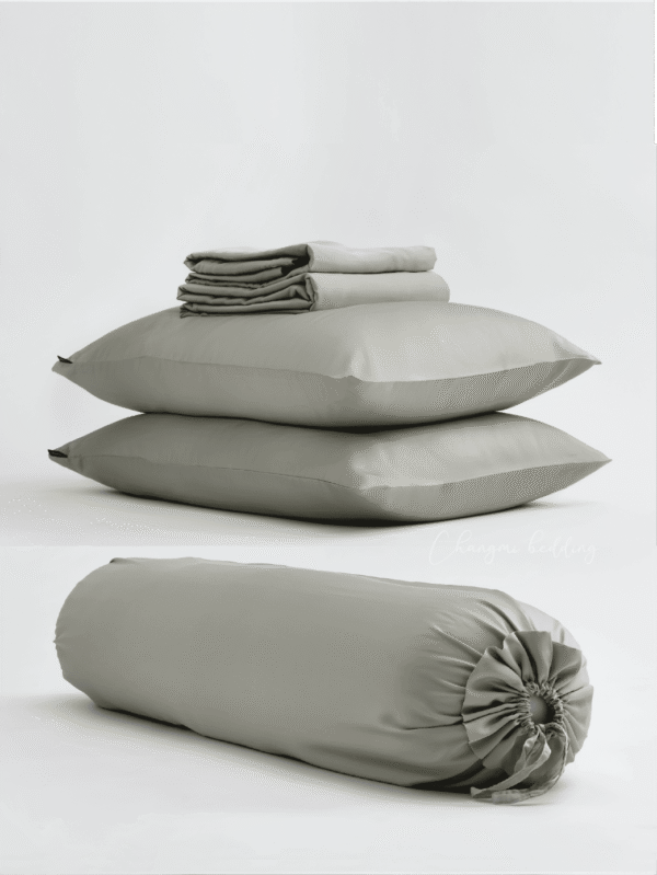 Bộ 5 món TENCEL™ Châu Âu cao cấp - Xanh Olive