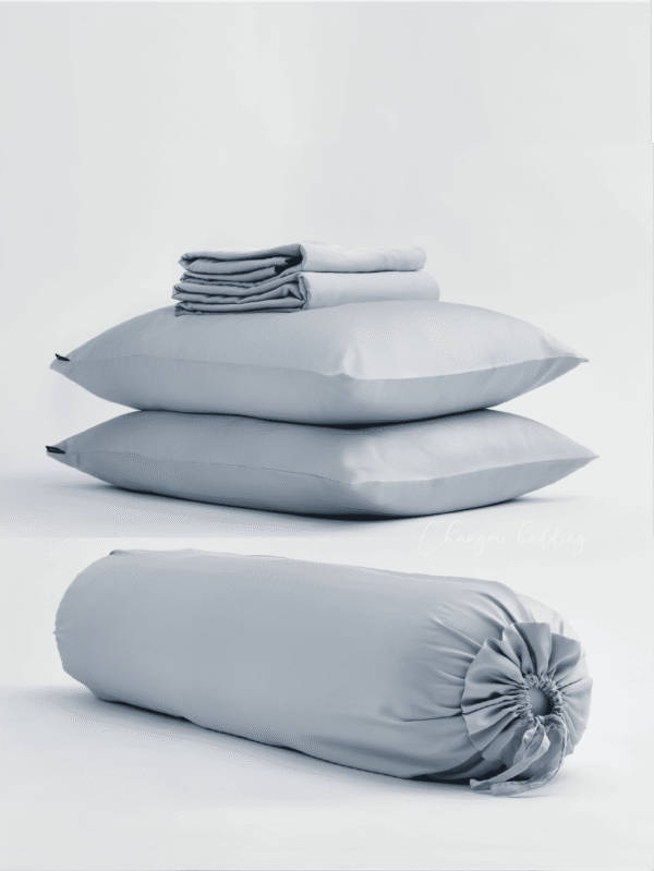 Bộ 5 món TENCEL™ Châu Âu cao cấp - Xanh Xám