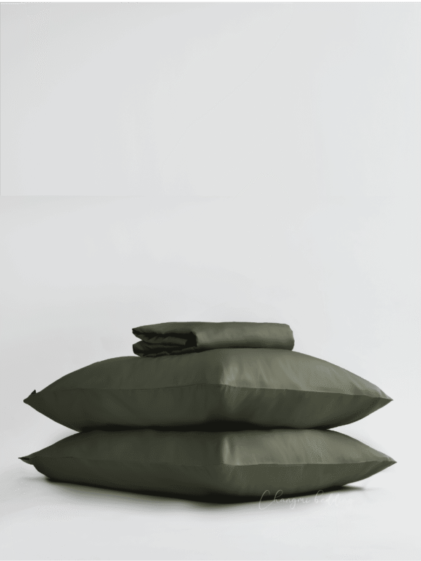 Bộ 3 món Cotton TENCEL™ Châu Âu cao cấp – Xanh Army