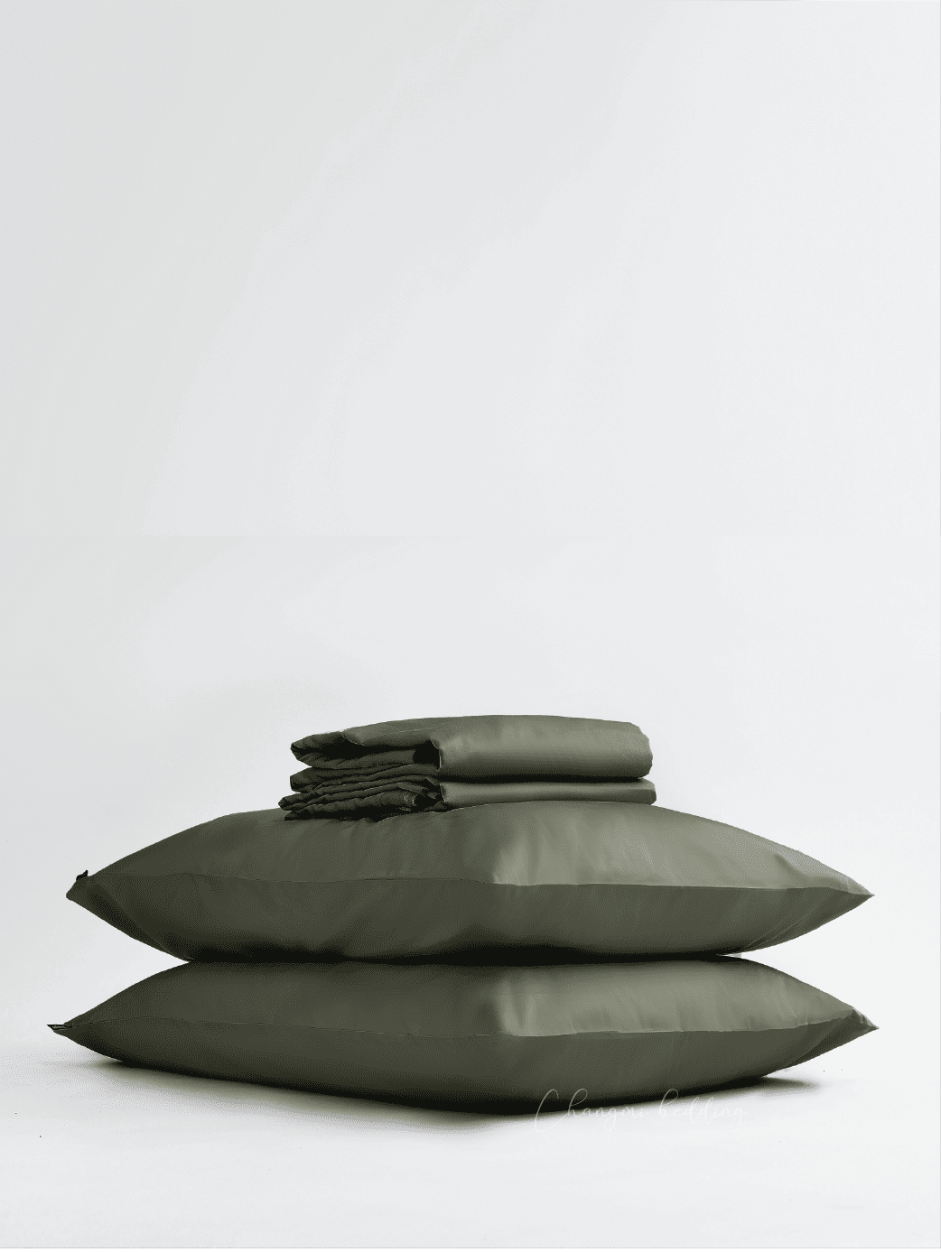 Bộ 4 món Cotton TENCEL™ Châu Âu cao cấp – Xanh Army