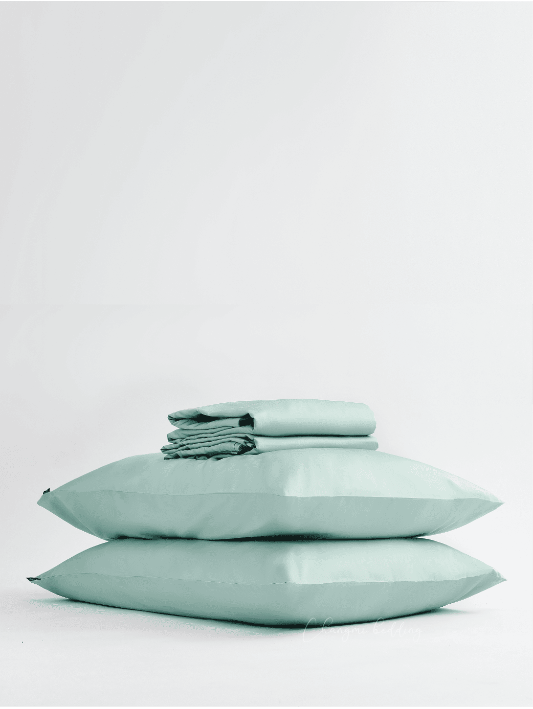 Bộ 4 món Cotton TENCEL™ Châu Âu cao cấp – Xanh Mint