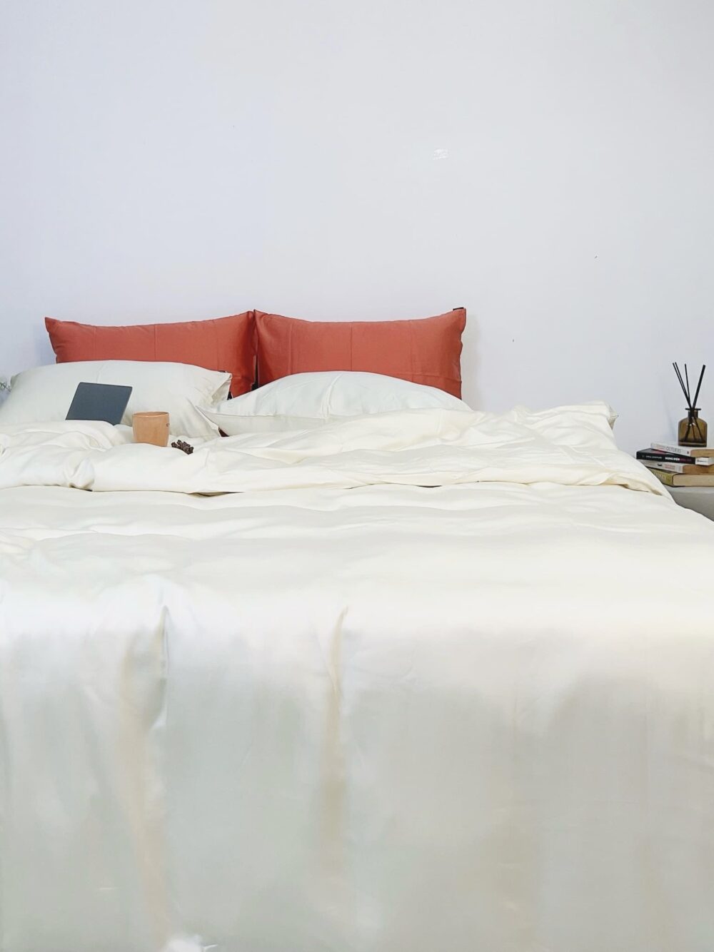 Vỏ chăn TENCEL™ Châu Âu cao cấp - Kem Vanilla - Image 2