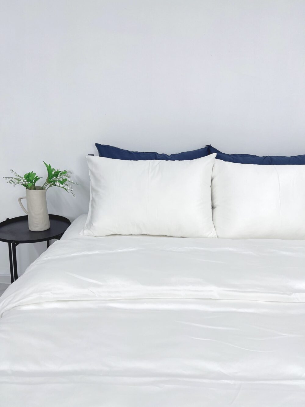 Vỏ chăn Cotton TENCEL™ cao cấp - Trắng - Ảnh 5