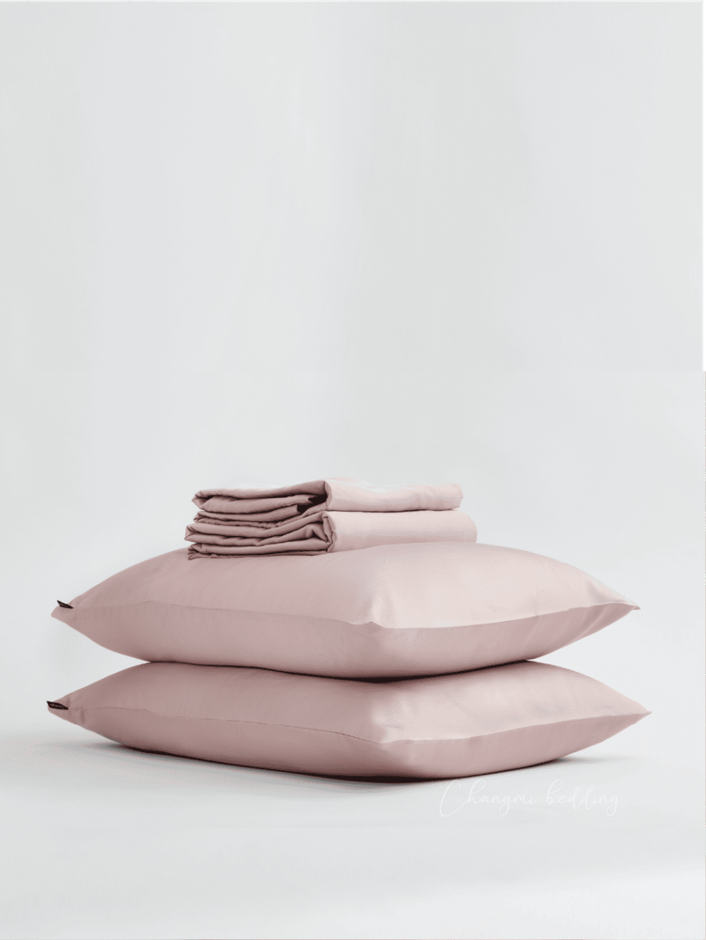 Bộ 3 món TENCEL™ Châu Âu cao cấp - Hồng Nude