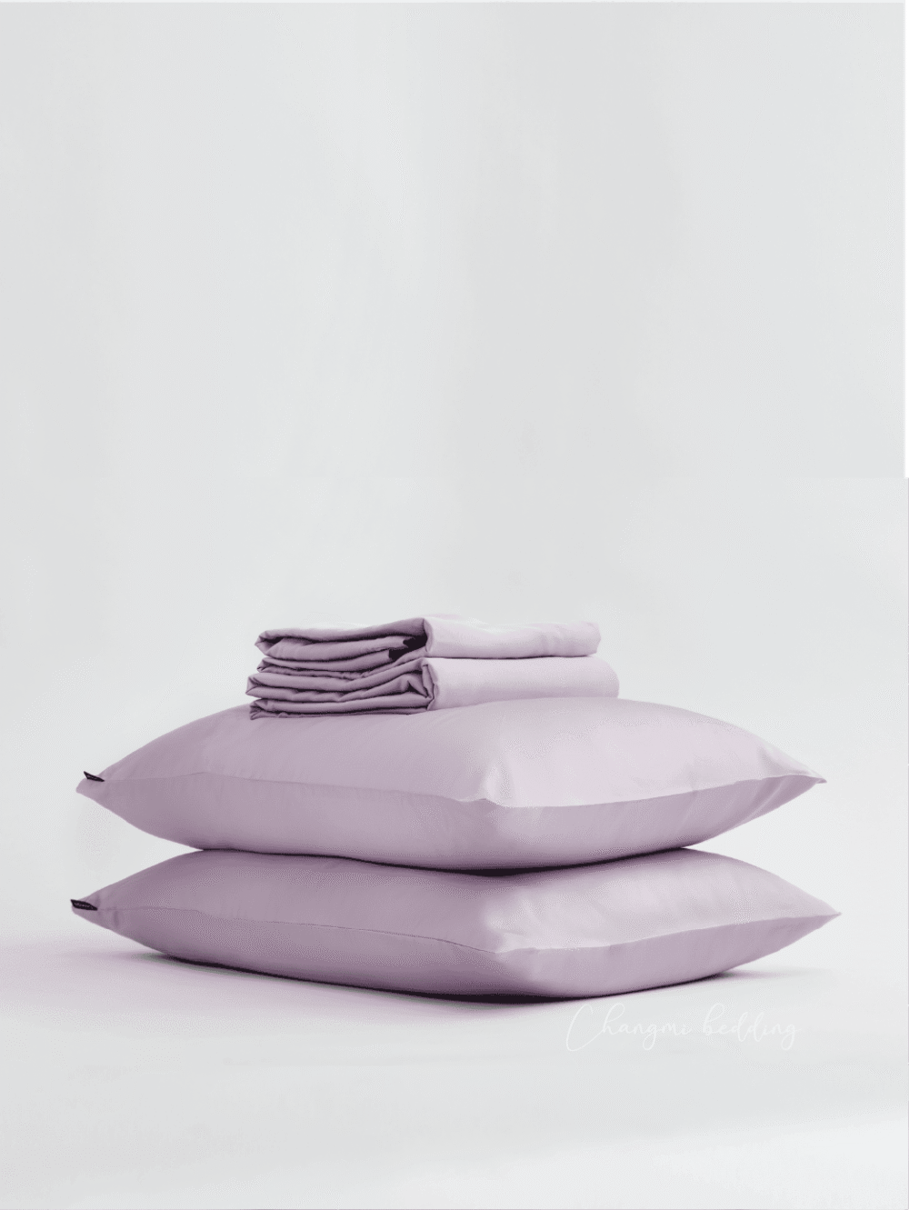 Bộ 3 món TENCEL™ Châu Âu cao cấp - Tím Pastel
