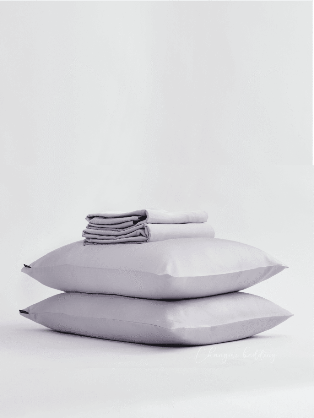 Bộ 3 món TENCEL™ Châu Âu cao cấp - Xám Bạc