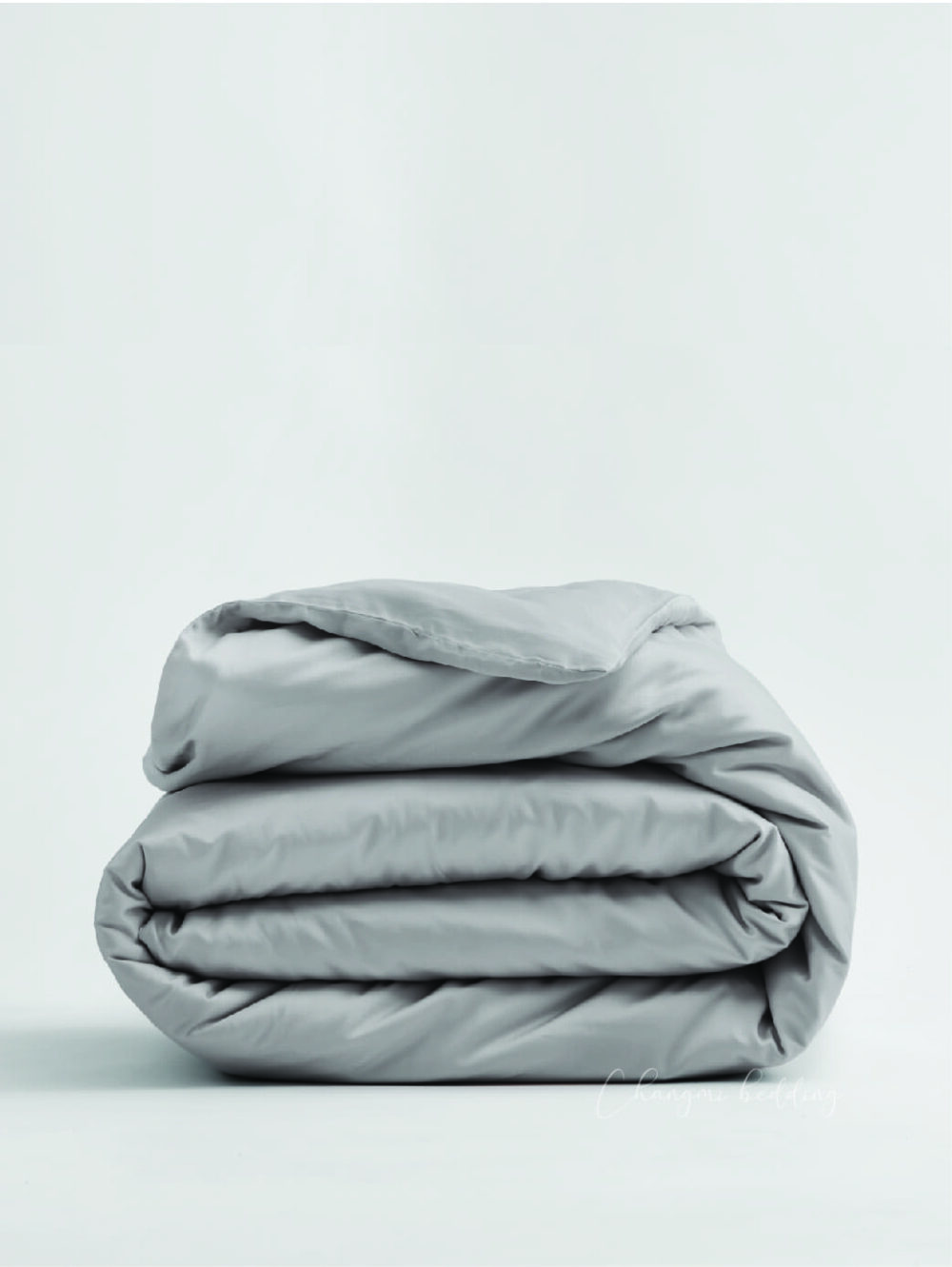 Vỏ chăn TENCEL™ Châu Âu cao cấp - Xám Nhạt