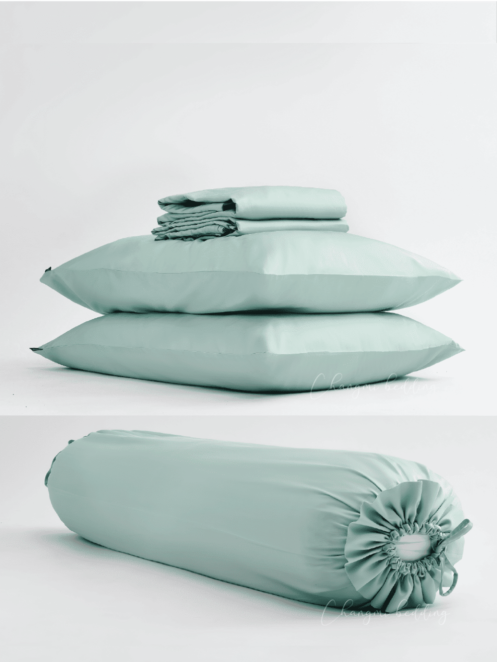 Bộ 5 món Cotton TENCEL™ Châu Âu cao cấp – Xanh Mint