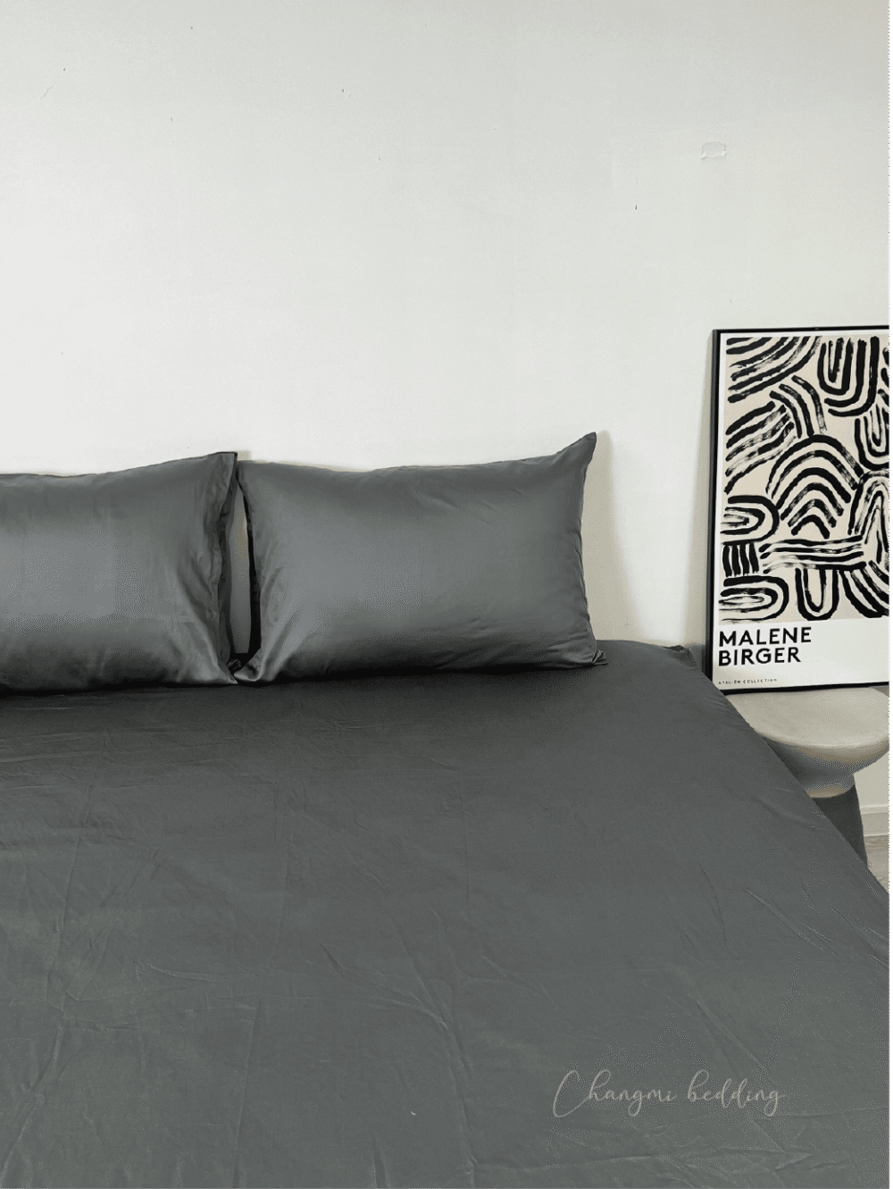 Bộ 3 món Cotton TENCEL™ Châu Âu cao cấp – Xám Đậm - Ảnh 2