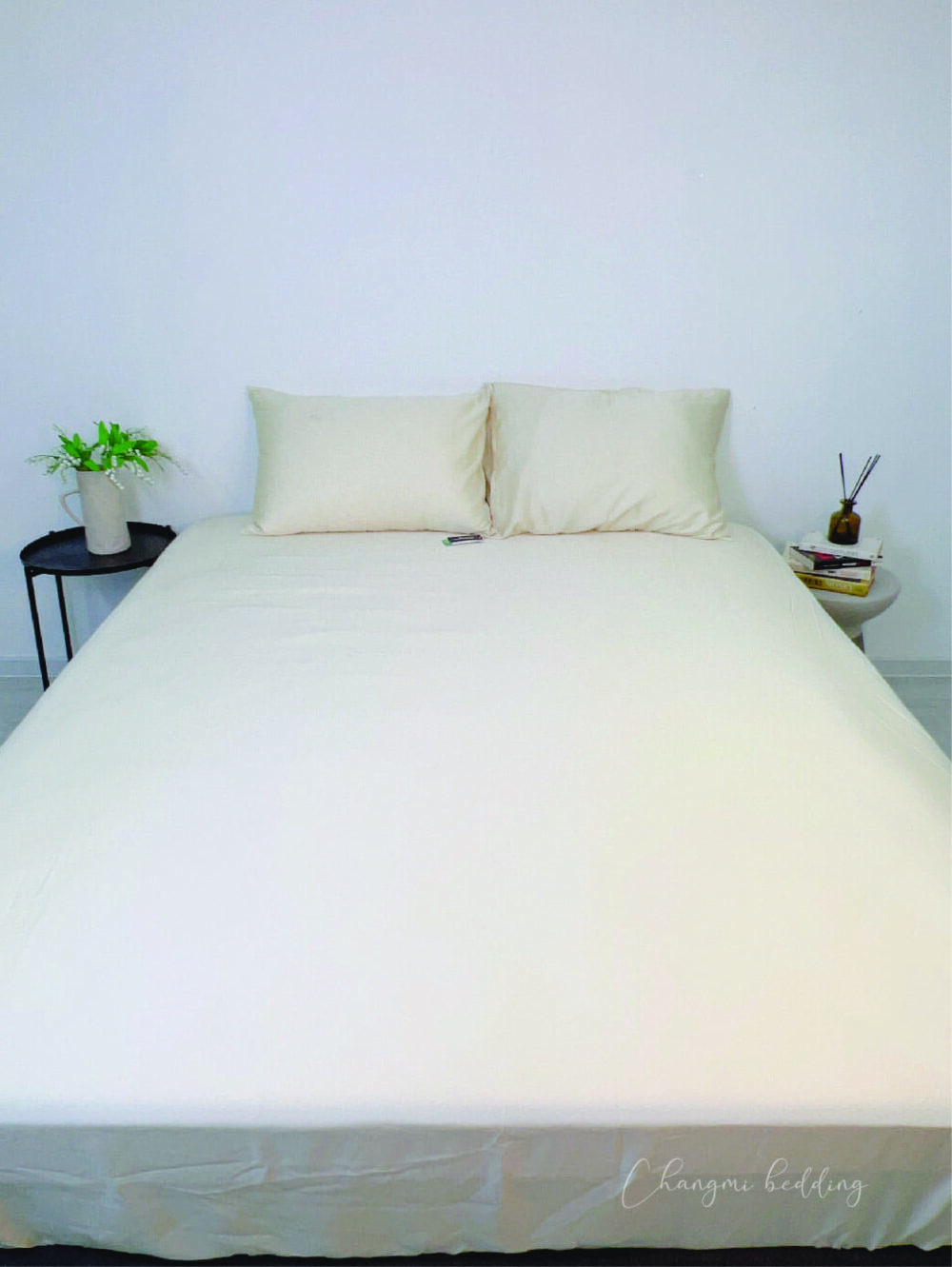 Bộ 3 món TENCEL™ Châu Âu cao cấp - Kem Vanilla - Ảnh 3