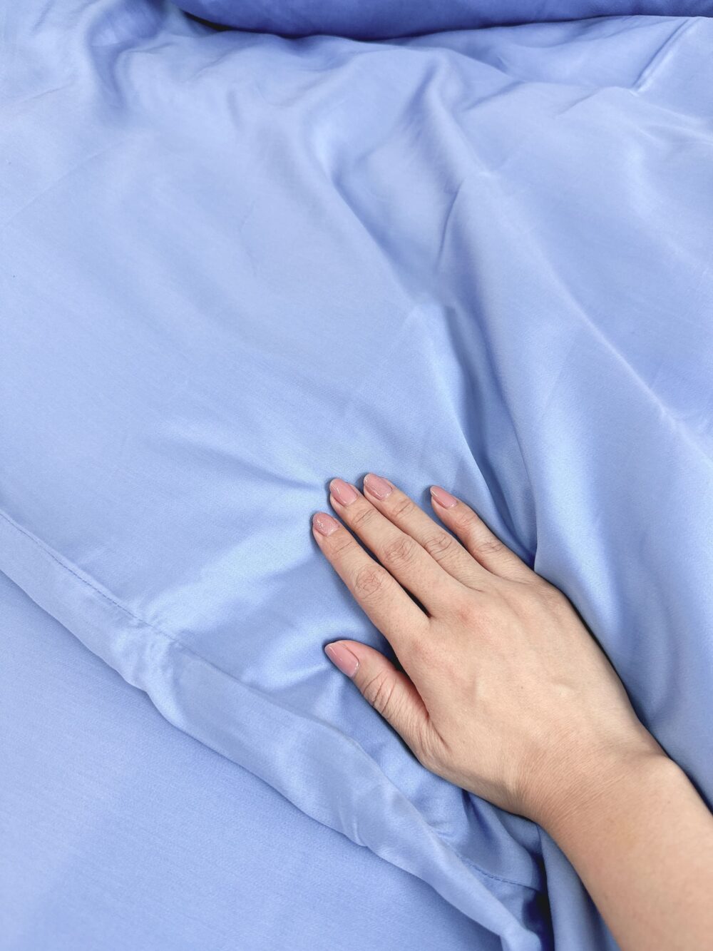 Vỏ gối TENCEL™ cao cấp - Xanh Biển - 이미지 5