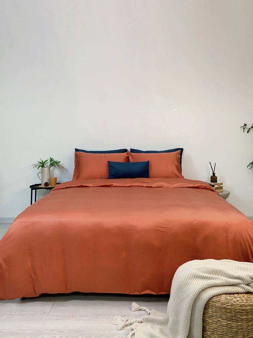 Vỏ chăn TENCEL™ Châu Âu cao cấp - Cam Đất - Ảnh 2