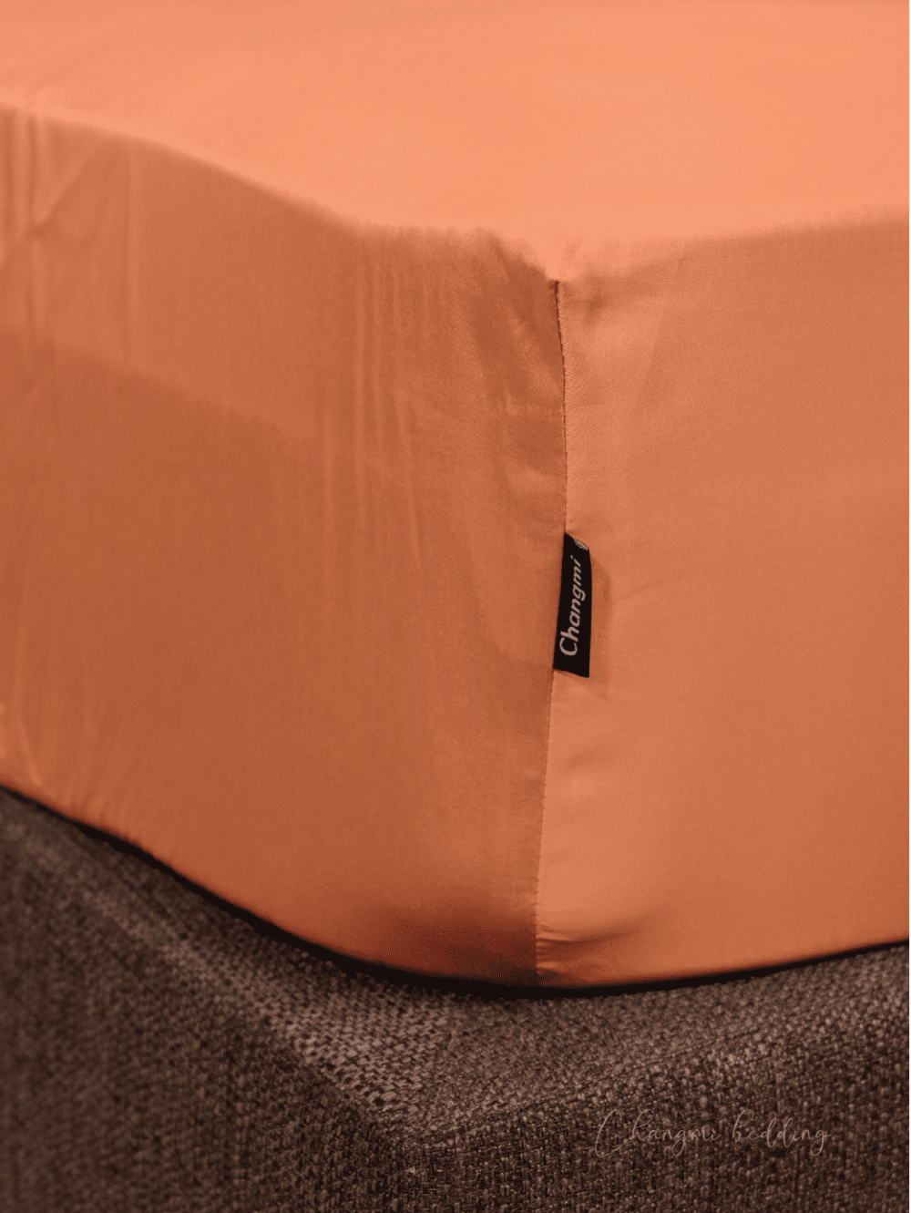 Bộ 3 món TENCEL™ Châu Âu cao cấp - Cam Tangerine - Image 3