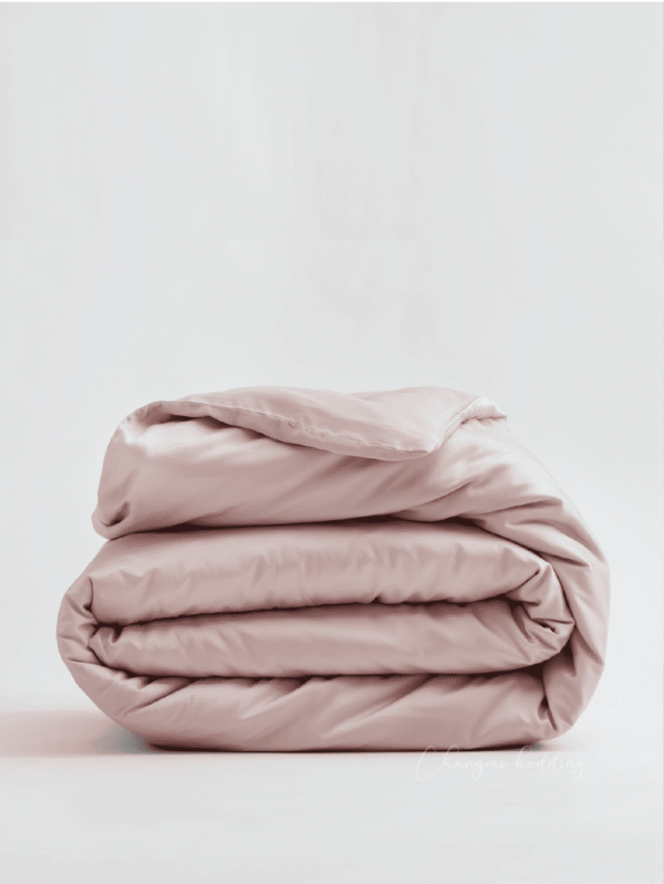 Vỏ chăn TENCEL™ Châu Âu cao cấp - Hồng Nude