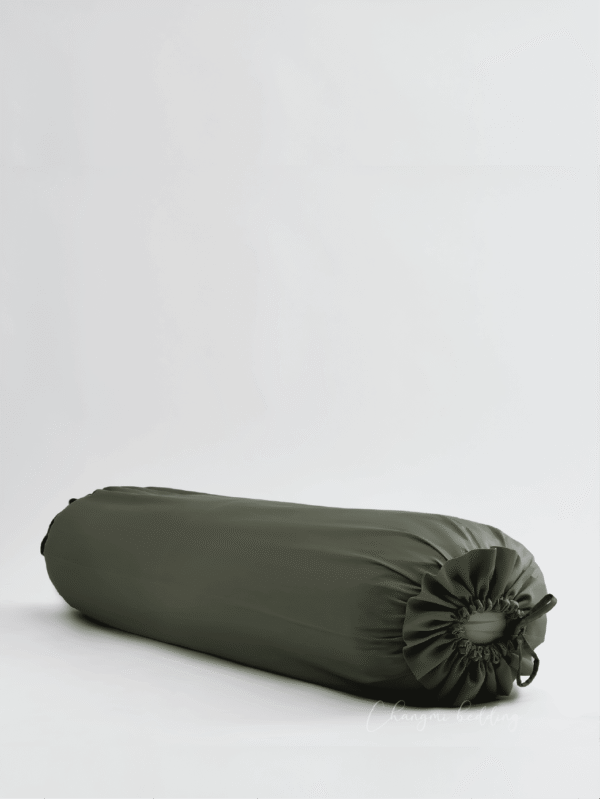 Vỏ gối ôm Cotton TENCEL™ cao cấp – Xanh Army