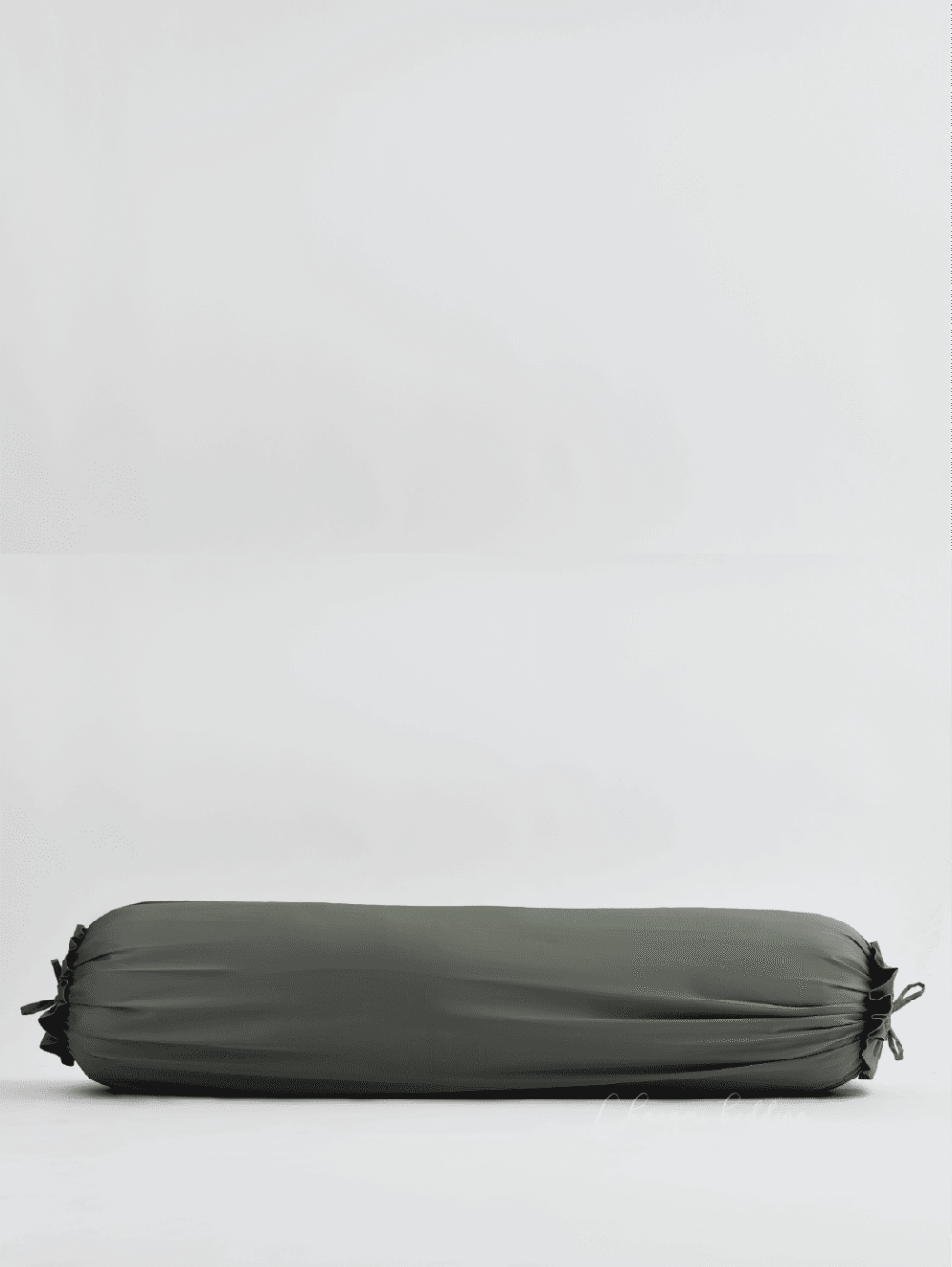Vỏ gối ôm Cotton TENCEL™ cao cấp – Xám Đậm - 이미지 2