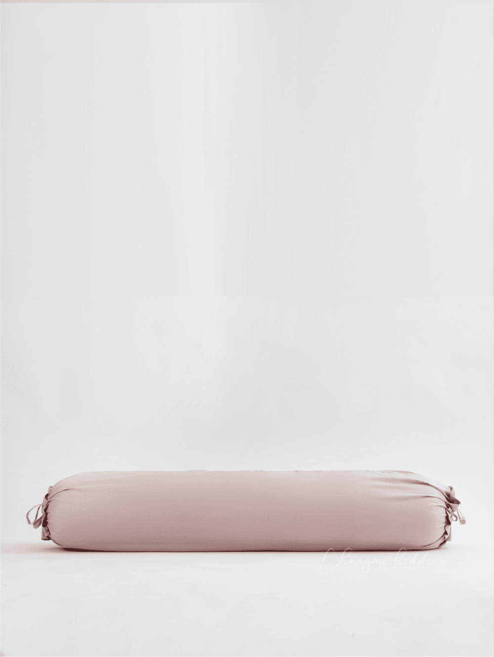 Vỏ gối ôm TENCEL™ cao cấp - Hồng Nude - Image 2
